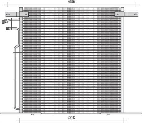 Magneti Marelli 350203283000 - Kondenzator, klima-Uređaj www.molydon.hr