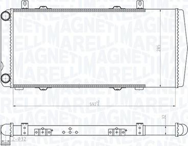 Magneti Marelli 350213180100 - Hladnjak, hladjenje motora www.molydon.hr