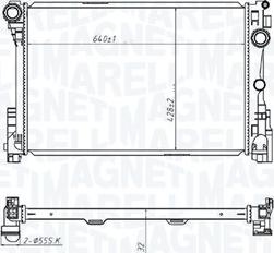 Magneti Marelli 350213220700 - Hladnjak, hladjenje motora www.molydon.hr