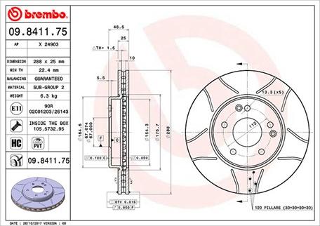 Magneti Marelli 360406006905 - Kočioni disk www.molydon.hr