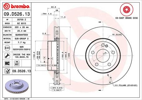 Magneti Marelli 360406133304 - Kočioni disk www.molydon.hr