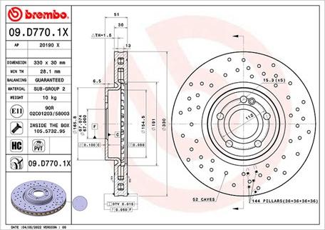 Magneti Marelli 360406178902 - Kočioni disk www.molydon.hr