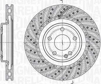 Magneti Marelli 361302040624 - Kočioni disk www.molydon.hr