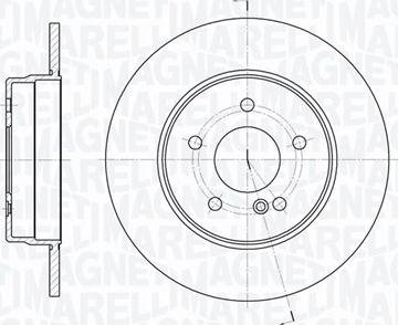 Magneti Marelli 361302040249 - Kočioni disk www.molydon.hr