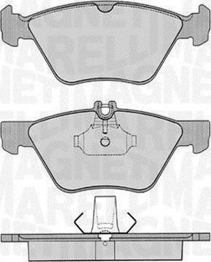 Magneti Marelli 363916060315 - Komplet Pločica, disk-kočnica www.molydon.hr