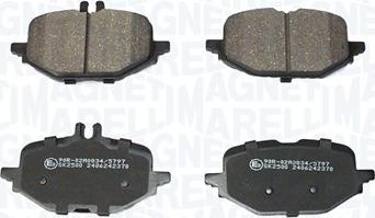 Magneti Marelli 363916061405 - Komplet Pločica, disk-kočnica www.molydon.hr