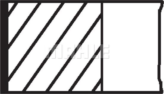 MAHLE 001 14 N1 - Komplet klipnih prstenova www.molydon.hr