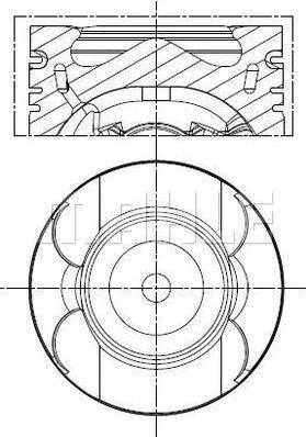MAHLE 001 PI 00189 001 - Klip www.molydon.hr