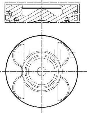 MAHLE 001 PI 00183 000 - Klip www.molydon.hr