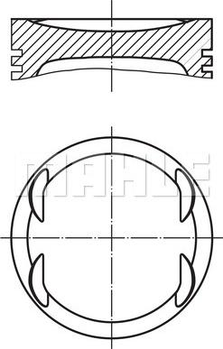MAHLE 001 PI 00175 001 - Klip www.molydon.hr
