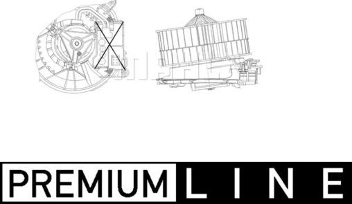 MAHLE AB 25 000P - Ventilator kabine/unutrasnjeg prostora www.molydon.hr