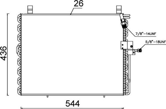 MAHLE AC 357 000S - Kondenzator, klima-Uređaj www.molydon.hr