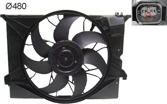 MAHLE CFF 486 000S - Ventilator, hladjenje motora www.molydon.hr