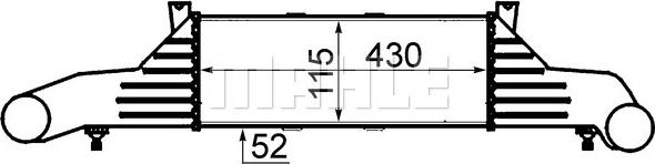 MAHLE CI 47 000S - Intercooler, hladnjak www.molydon.hr
