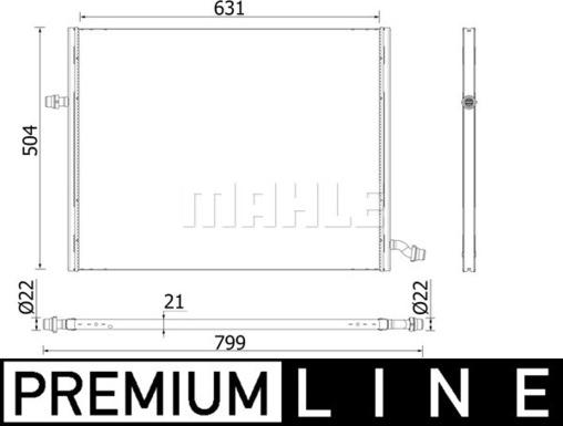 MAHLE CIR 37 000P - Hladnjak za voznju pri niskim temperaturamaa, interkuler www.molydon.hr