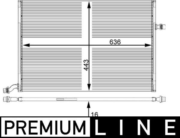 MAHLE CIR 25 000P - Hladnjak za voznju pri niskim temperaturamaa, interkuler www.molydon.hr