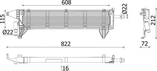 MAHLE CR 2636 000P - Hladnjak, hladjenje motora www.molydon.hr