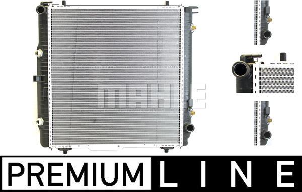 MAHLE CR 285 000P - Hladnjak, hladjenje motora www.molydon.hr