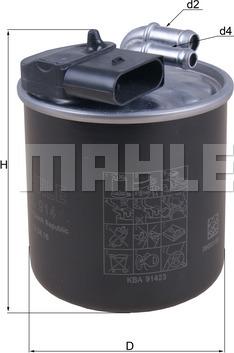 MAHLE KL 914 - Filter za gorivo www.molydon.hr