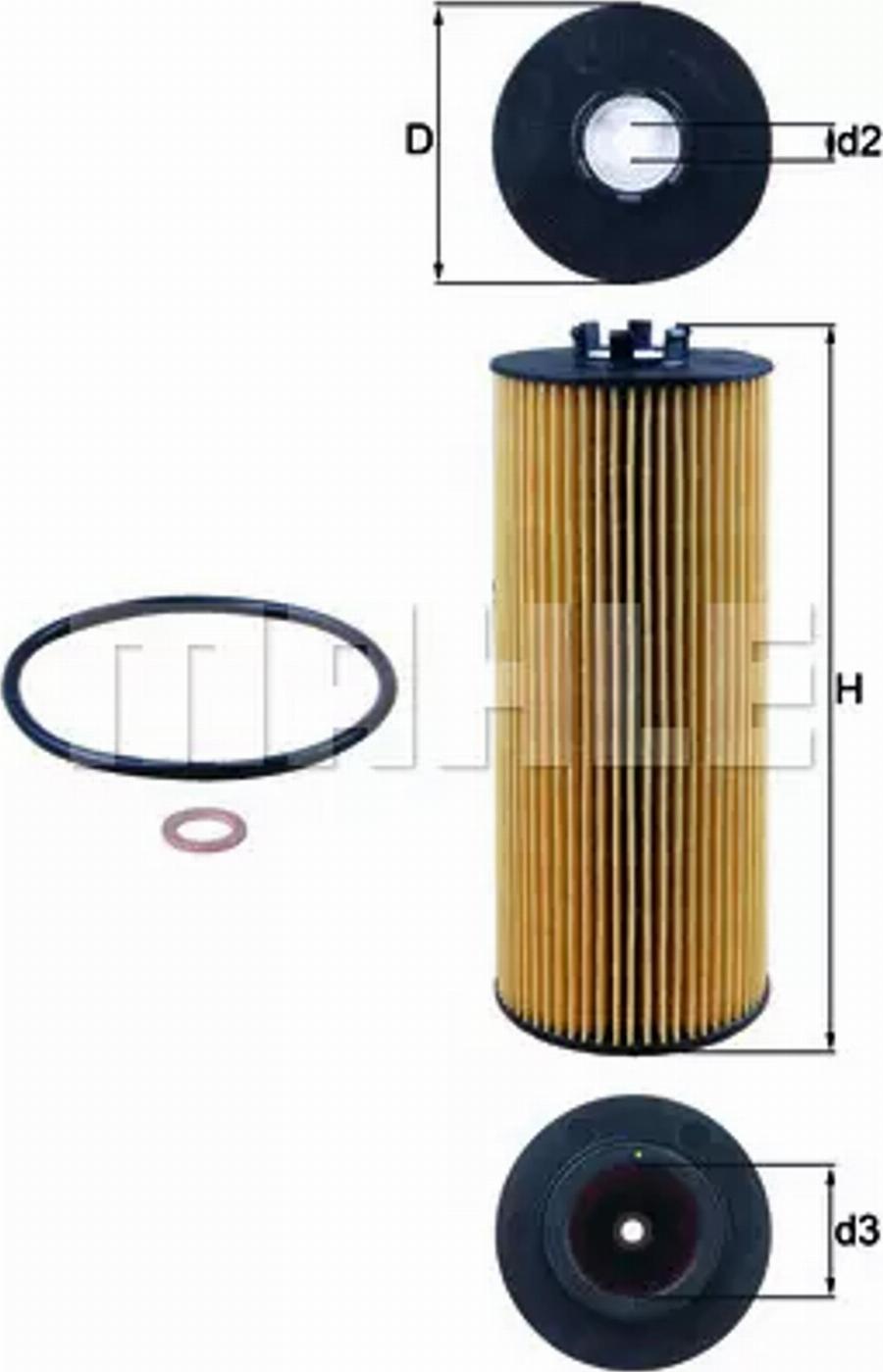 MAHLE KL 169/6D - Filter za gorivo www.molydon.hr