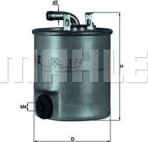MAHLE KL 174 - Filter za gorivo www.molydon.hr