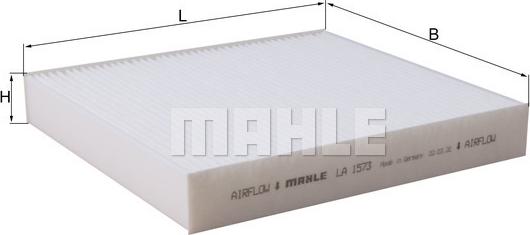 MAHLE LA 1573 - Filter kabine www.molydon.hr