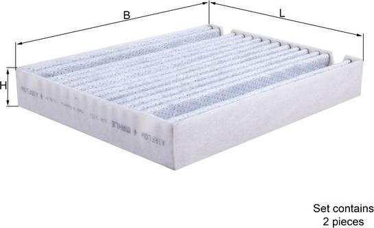 MAHLE LAK 1151/S - Filter kabine www.molydon.hr