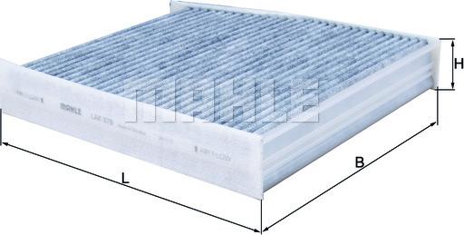 MAHLE LAK 879 - Filter kabine www.molydon.hr