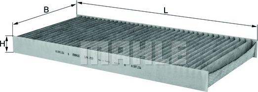 MAHLE LAK 252 - Filter kabine www.molydon.hr
