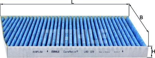 MAHLE LAO 129 - Filter kabine www.molydon.hr