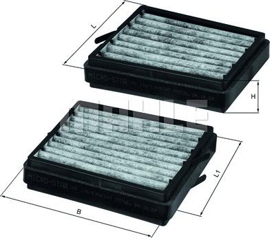 MAHLE LKK 116/S - Filter kabine www.molydon.hr