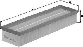 MAHLE LX 617 - Filter za zrak www.molydon.hr