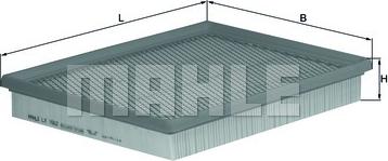 MAHLE LX 1662 - Filter za zrak www.molydon.hr