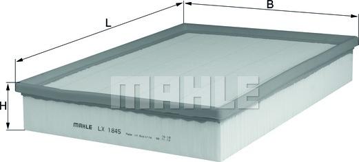 MAHLE LX 1845 - Filter za zrak www.molydon.hr