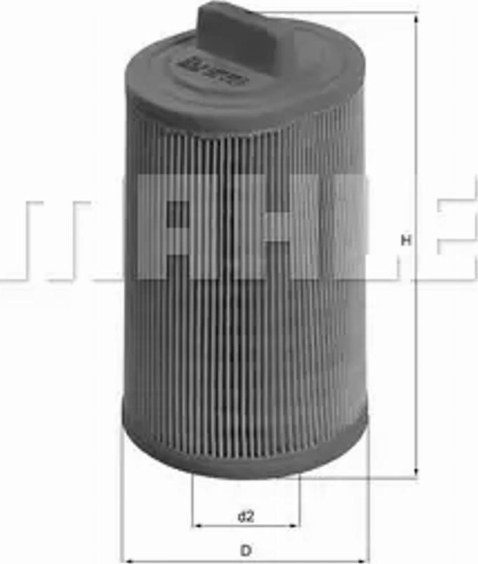 MAHLE LX 1277 - Filter za zrak www.molydon.hr