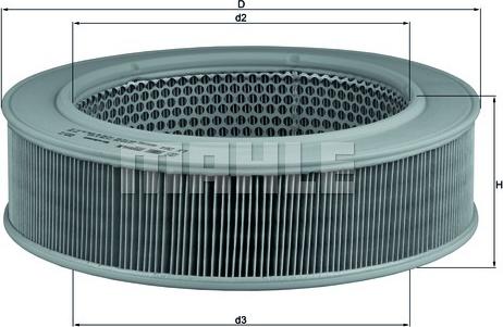 MAHLE LX 264 - Filter za zrak www.molydon.hr