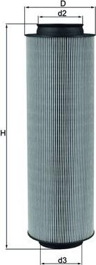 MAHLE LX 791 - Filter za zrak www.molydon.hr