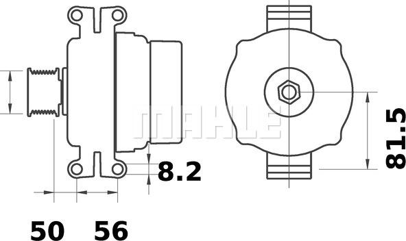 MAHLE MG 448 - Alternator www.molydon.hr