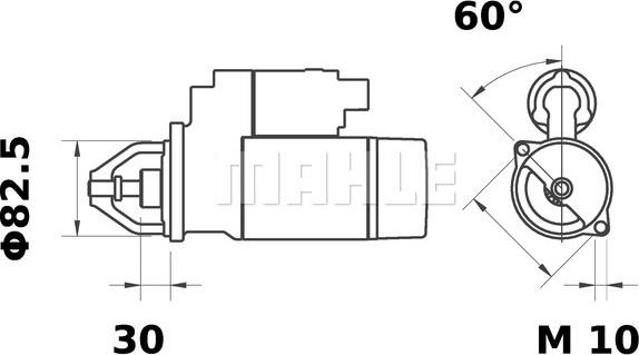 MAHLE MS 127 - Starter www.molydon.hr