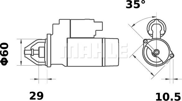 MAHLE MS 171 - Starter www.molydon.hr