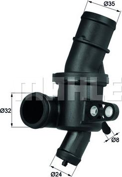 MAHLE TH 4 80 AP - Termostat, rashladna tekućinu www.molydon.hr