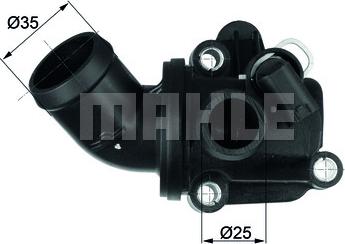 MAHLE TH 14 80 - Termostat, rashladna tekućinu www.molydon.hr