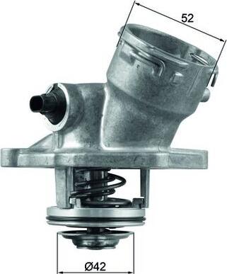 MAHLE TM 45 100D - Termostat, rashladna tekućinu www.molydon.hr