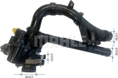 MAHLE TM 102 97D - Termostat, rashladna tekućinu www.molydon.hr