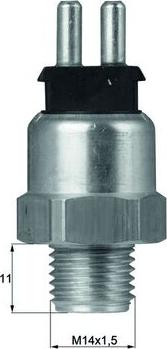 MAHLE TSW 5 - Prekidač temperature, ventilator radijatora / klima uređaja www.molydon.hr