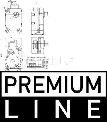 MAHLE AA 6 000P - Element za podešavanje, ventil za mesanje www.molydon.hr