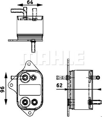 MAHLE CK 9 000P - Hladnjak za gorivo www.molydon.hr