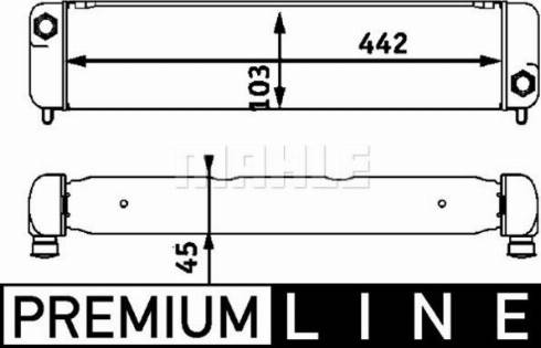 MAHLE CLC 30 000P - Uljni hladnjak, ulje za motor www.molydon.hr