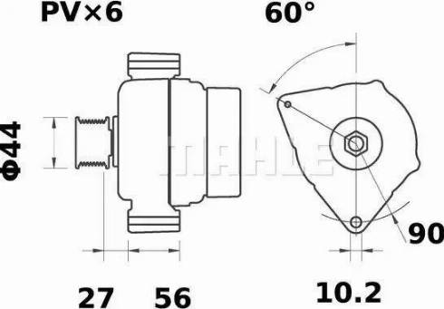 MAHLE MG 572 - Alternator www.molydon.hr