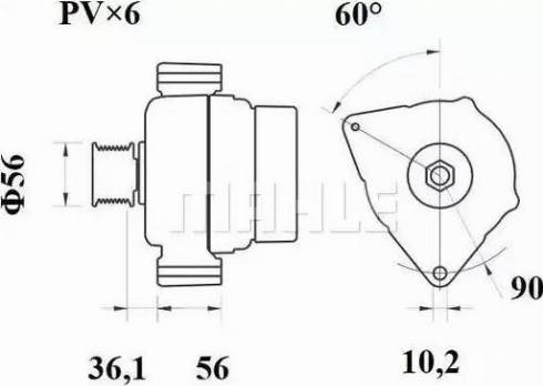 MAHLE MG 352 - Alternator www.molydon.hr